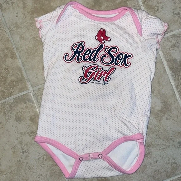 Red Sox Girl Onesie Excellent like-new condition Size 18M​ - Picture 4 of 5